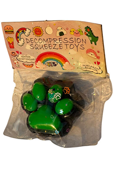 yumurcakstore Kedi patisi taba sukuşi squishy stres oyuncağı yumuşacık jel oy...