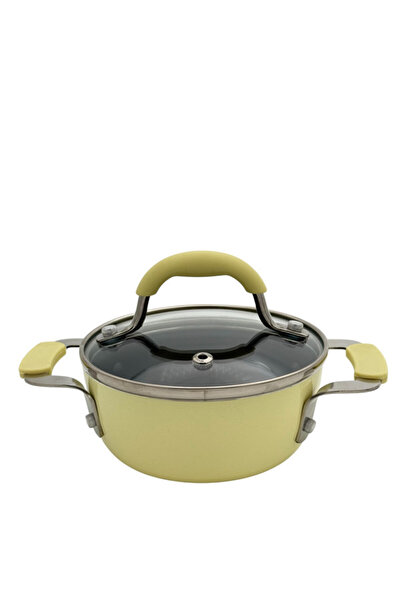 B&D CASSEROLE W LID YELLOW 12CM
