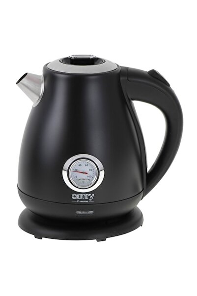 CAMRY Electric Kettle with Temperature Gauge, 1.7 L