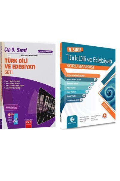 Çap Yayınları - BİLGİ SARMAL YAYINLARI 9. SINIF EDEBİTAT FASİKÜL VE SORU BANK...