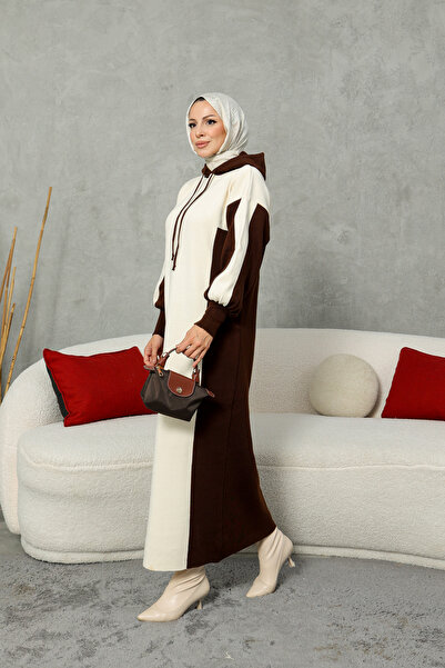 NEW DAĞ Colorful Hooded Dress