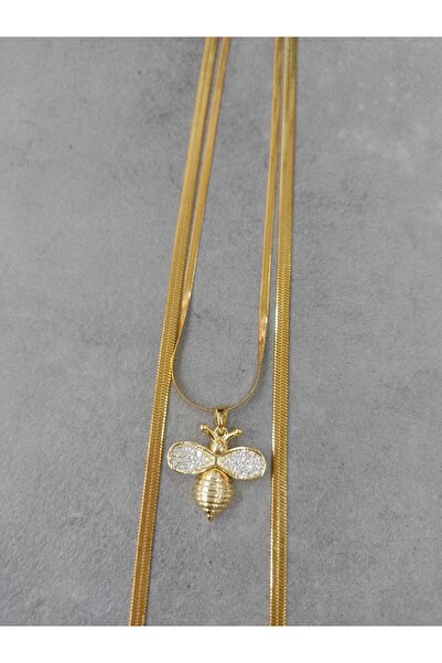 stainless steell ARILI KOLYE SETİ 2'Lİ