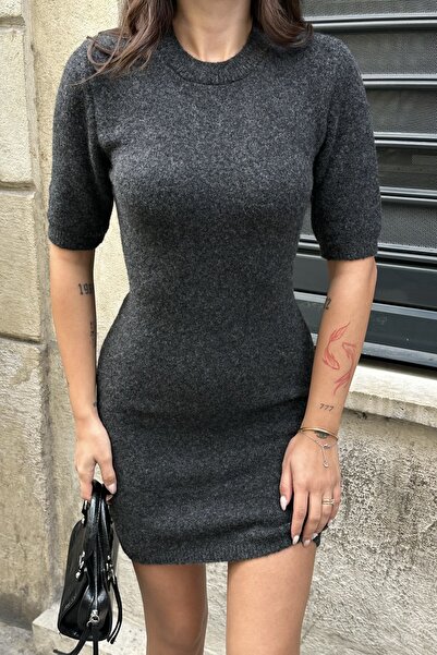 New Now Taylor W. Crocheted Crocheted Mini Dress with Crocheted Neckline