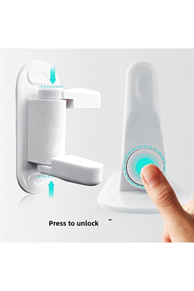 Rabelix Online Marketing Adhesive Child Safety Lock Door Handle Lock Lock for Pets Children