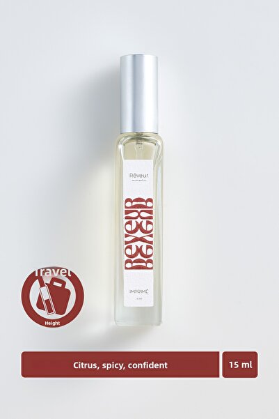 Imprime Rêveur Edp Unisex Perfume 15 ml Travel Size |   Citrus, Spice | Mandarin, Apple, Rosemary, Vanilla