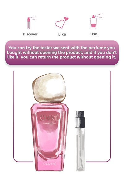 Imprime Cherié Edp Women's Perfume 50ml | Floral and Fresh | Strawberry, Pineapple, Peony, Muge, Jasmine, Amber