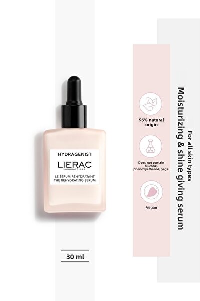 Lierac Skin Moisturizing, Radiant, Anti-Aging Vegan Serum 30 ml