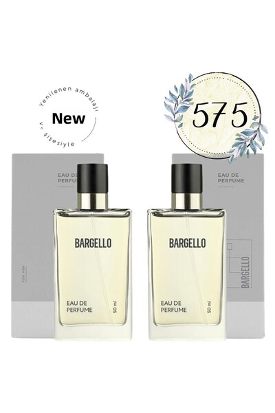 Bargello عطر وودي 575 للرجال 50 مل (2 قطعة)