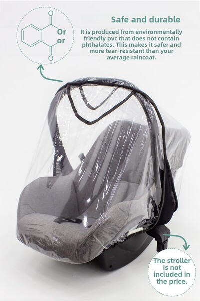 mordesign Baby Stroller/Baby Carrier Rain Cover, Elastic Design, Water Resistant, Windproof