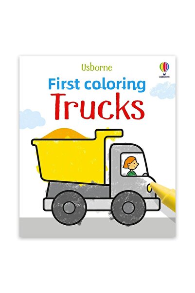Usborne First Colouring Trucks