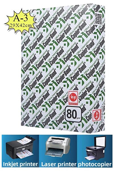 Artlantis Photocopier Paper A3 80 Gr 1 Pack of 500 Copierbond Photocopier Pap...