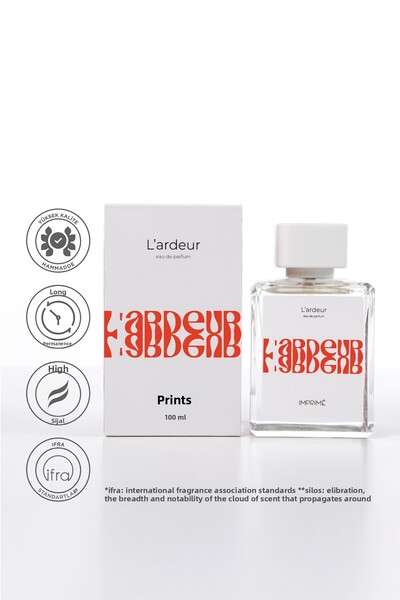 Imprime Unisex L'Ardeur Perfume 100ml Oriental Floral Milk and Amber Aroma