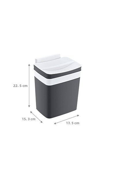 Smartware Soft Hanging Trash Can 4 Lt
