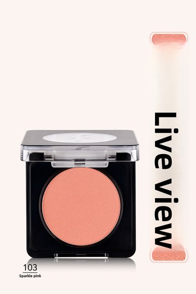 Flormar Highly Pigmented & Intense Shimmer Compact Powder Blush