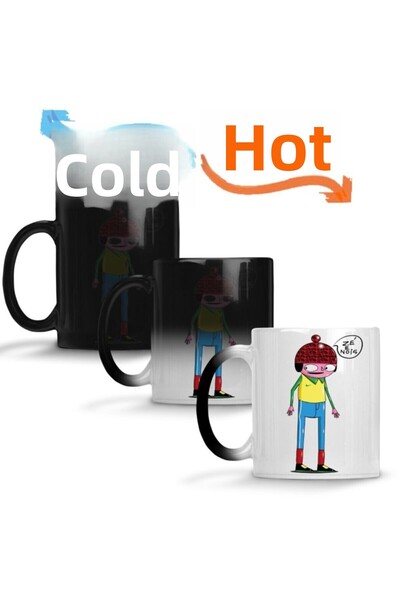 Baskı Dükkanı كوب بيكوس آرتي أوربانا السحري من البورسلين