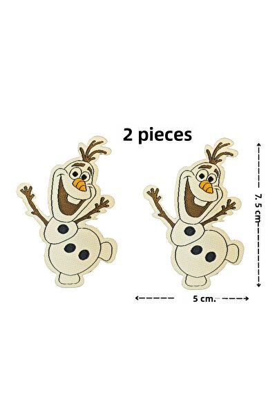 Megas Etiket معطف/رقعة منسوجة من أولاف قابلة للالتصاق بالحديد