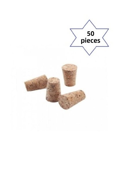 Avcı 50 Pieces Conical Mushroom Stopper 30x22x18