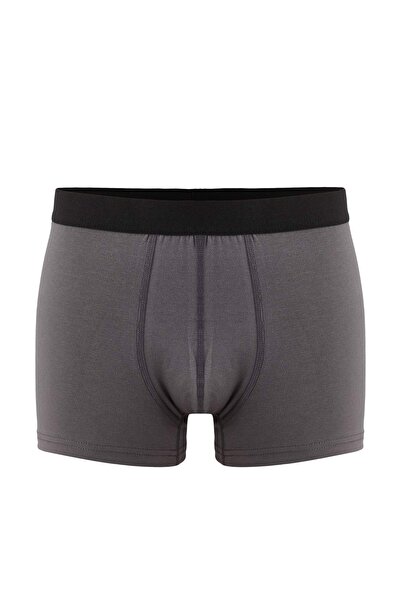Trendyol Collection Multicolored 3-Pack Patterned/Solid Cotton Boxer Tmnaw25Bx00009