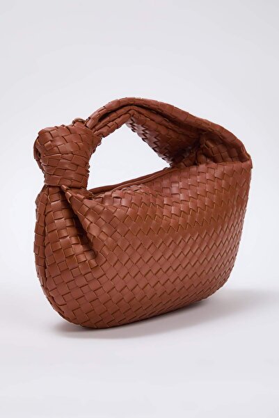 TRENDYOL SHOES Tile Knitted Patterned Premium Women's Handbag Takaw26Oc00072