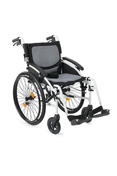 Comfort Plus Alüminyum Tekerlekli Sandalye | Katlanabilir Şase ve Hafif Ergon...