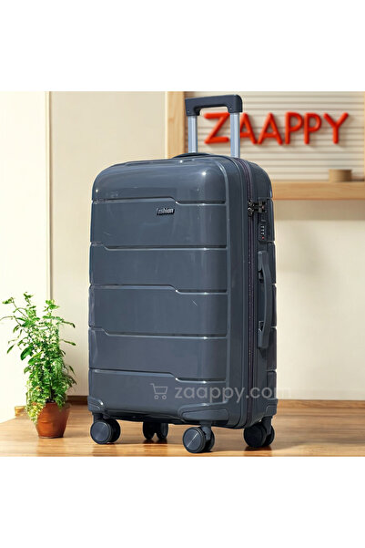 ZAAPPY Lightweight Pp 24 Inch [20-25kg] Spinner Wheels, Hard Shell, Unbreakable Luggage