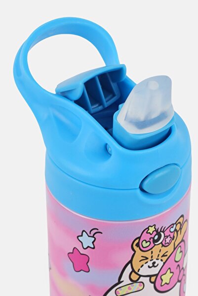 SANRIO Hello Kitty Double Wall Insulated Water Bottle 450 ml, Multicolor