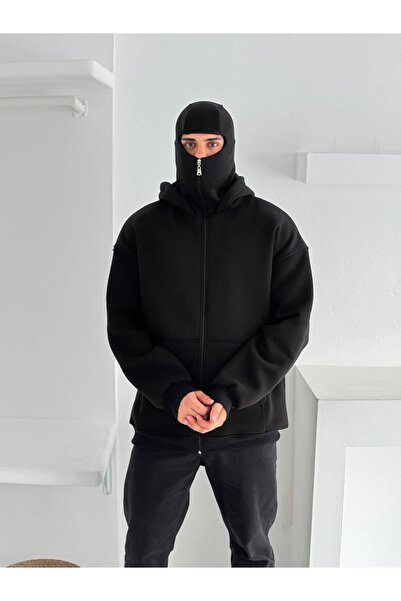 Flaubert SWEATSH UNISEX NINJA CU MĂȘTĂ DE ZĂPĂ tricou RKA 3 FIȘĂ CU FERMUAR