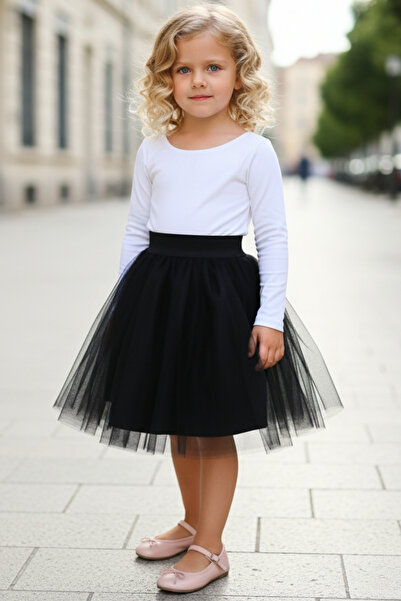 Parla Kids Girls Tulle Tutu Skirt 23 April 29 October 10 November Show Outfit Costume