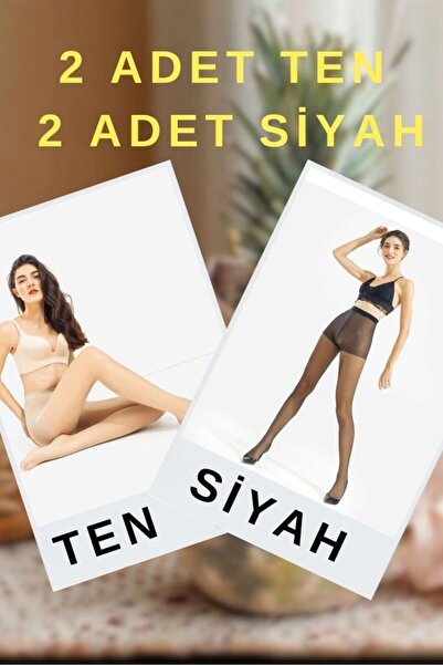 TECHNO 8Q Chiloți subțiri, ultra durabili, care nu scapă, acrilic, 2-zece 2-negri, set de 4