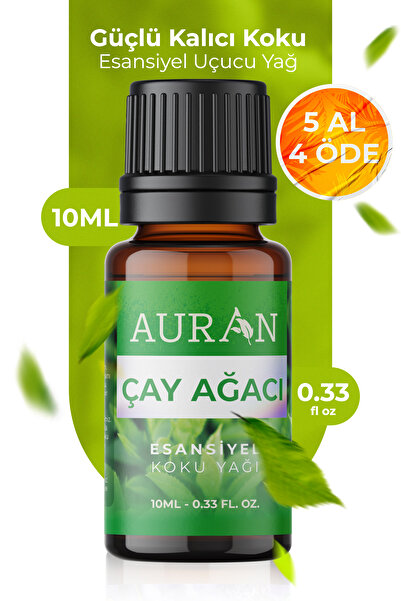 AURAN Çay Ağacı Esansiyel Uçucu Koku Yağı Ortam Kokusu Doğal Yağ Sihirli Küre...