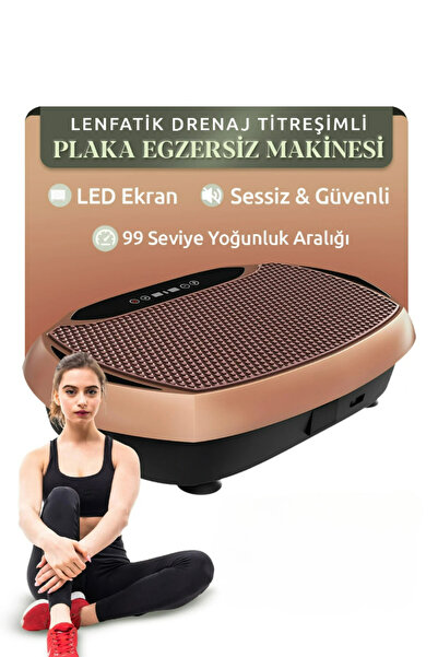 EN SİGA ENSİGA Lenfatik Drenaj Mega Titreşimli Egzersiz Makinesi - ve Tüm Vüc...