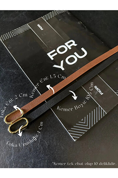 Fiori حزام رفيع بإبزيم ذهبي بيضاوي مستورد، حزام للبنطلون، حزام للقميص، حزام ل...