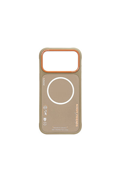 Nimmy iPhone 17 Pro Max Uyumlu MagSafe Özellikli Çift Renk Detaylı Cool Cute ...