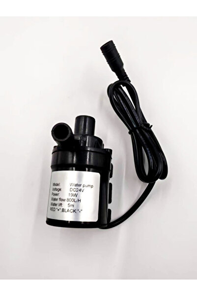 Choice مضخة مياه فائقة الهدوء بمقبس أنثى 24 فولت من الاتحاد الأوروبي، محرك بدون فرشاة صغير 12 فولت/24 فولت 800 لتر/ساعة، حوض أسماك للغوص