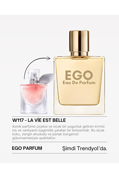 homeartplus W117 Ego Edp 50 ml ( LA VIEST BELLE ) Meyvemsi Kadın Parfüm