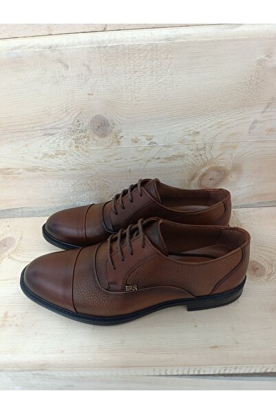 LİCCAS Мъжки зимни ботуши с неплъзгаща се гумена подметка, водоустойчиви, с подплата от естествена кожа, с връзки, кафяви