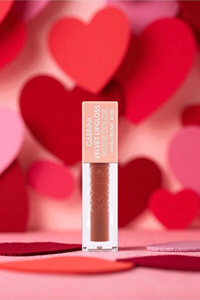 Gabrini Velvet Lipgloss Nude Color 02