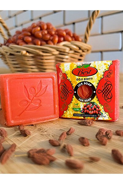 LUX Doğal El Yapımı Goji Berry Antiselulit Yüz Vücut Sabunu