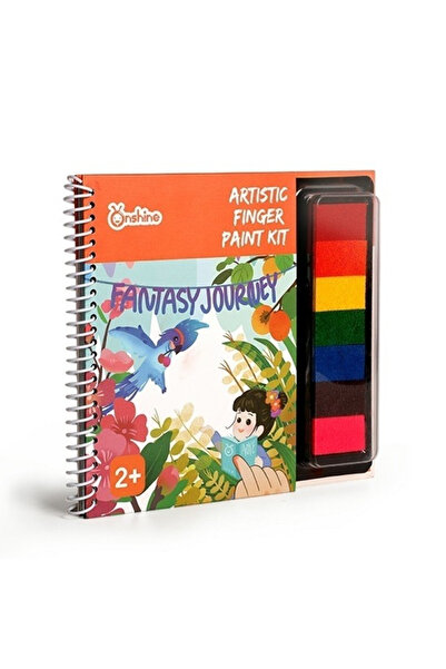 Toyska Carte de pictat cu degetelele, Fantasy Journey, multicolor