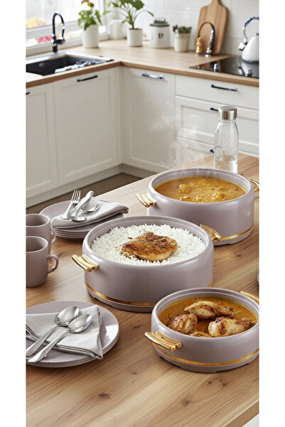 Generic طقم حافظات طعام 2500/2000/1500مل