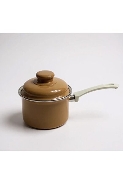EmayeBurada Flame Enamel Milk Pot & Sauce Pot & Egg Boiling Pot Mini (0.9 Lt)
