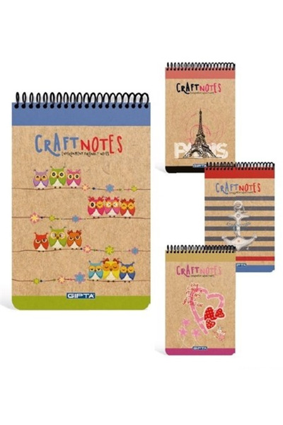 Gıpta Craft Notepad Spr A-5 100 Yp Checkered