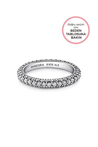 Pandora Timeless Tek Sıra Pavé Yüzük