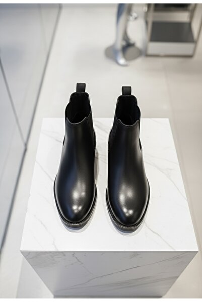 BENGAL %100 Hakiki Orjinal Deri Erkek Kışlık Bot Eva Taban