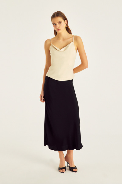 Naramaxx Midi Boy Saten Etek