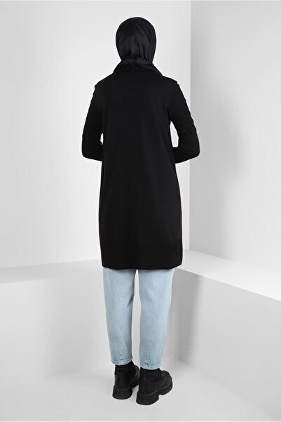 Alvina THROAT COLLAR STRICK TUNIC 44006