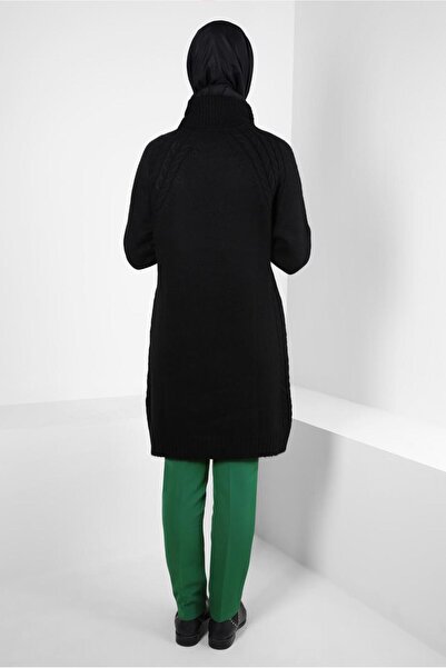 Alvina Tunica tricotaje cu guler rotit 44065