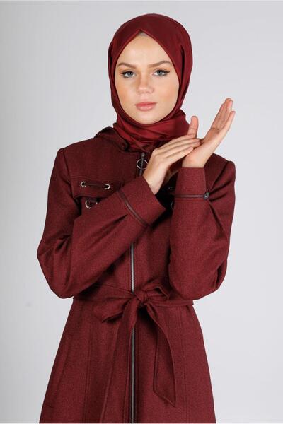 Alvina KUŞAKLI FERMUARLI PARDESÜ 10658