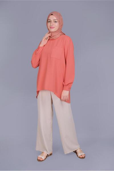 Alvina Round Neck Pocket Tunic 40732