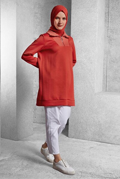 Alvina Zipped Collar Tracksuit Tunic 45287